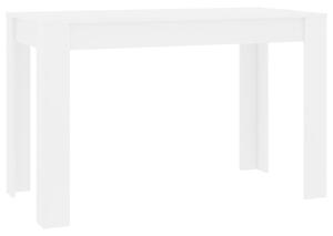 Matbord vit 120x60x76 cm spånskiva