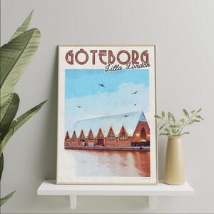 Göteborg Poster - Vintage Travel Collection - 30x40