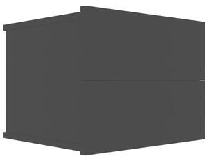 Sängbord svart 40x30x30 cm spånskiva