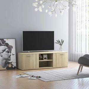 TV-bänk sonoma-ek 120x34x37 cm konstruerat trä