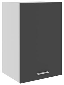 Väggskåp grå 39,5x31x60 cm spånskiva