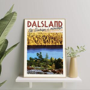 Dalsland Poster - Vintage Travel Collection - 50x70