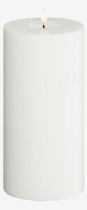 DeluxeHomeart - LED-pelarljus 10x20 cm - Vit - Ljus - Från Homeroom
