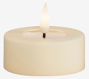 DeluxeHomeart - LED värmeljus 6x4,5 cm 2 st - Vit - Ljus - Från Homeroom
