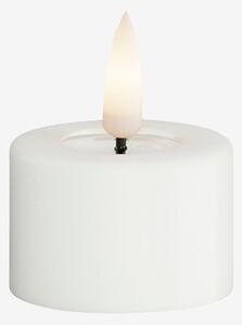 DeluxeHomeart - LED-värmeljus 4x5,5 cm 2 st - Vit - Ljus - Från Homeroom