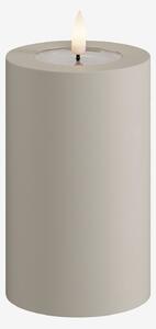 DeluxeHomeart - LED utomhuspelarljus 7,5x12,5 cm - Beige - Dekorationsbelysning - Från Homeroom