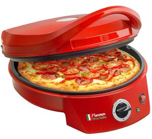 Bestron Pizzaugn/bordsgrill 1800 W röd APZ400