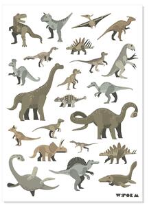 Dino Poster - 50x70 cm