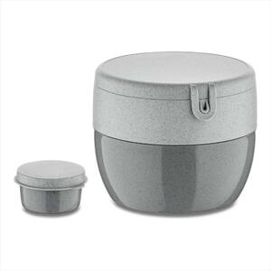 CLUB ORGANIC Bento Box M / Matlåda - Organic Betonggrå