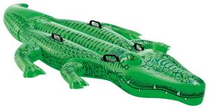 INTEX Uppblåsbar krokodil 203x114 cm