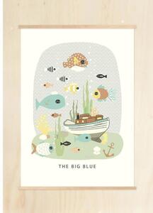 THE BIG BLUE Poster 50x70 cm