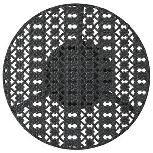 Bistrobord svart 40x70 cm metall