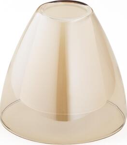 Ersättningsglas till ljuskrona E27 diameter 11,5 cm beige