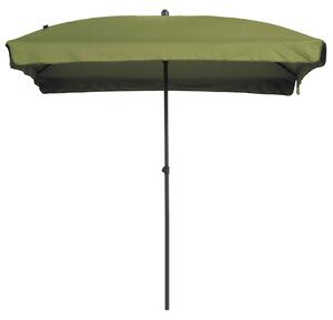 Madison Parasoll Patmos Luxe rektangulär 210x140 cm salviagrön
