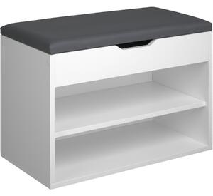 TecTake GmbH 403614 skobänk jasmina - vit