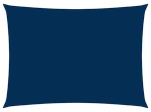 Solsegel oxfordtyg rektangulärt 2x4,5 m blå