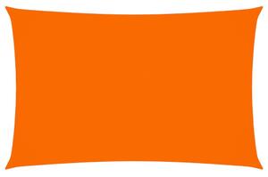 Solsegel oxfordtyg rektangulärt 2x5 m orange