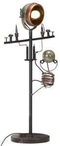 Golvlampa med reparatörsdesign järn
