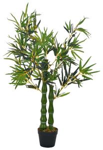 Konstväxt Bambu med kruka 110 cm grön