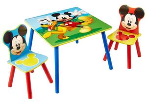 Disney Bords- och stolset i 3 delar Musse Pigg trä WORL119014