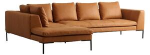 ALBA soffa 3-sits - divan vänster - läder