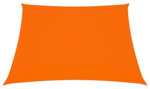 Solsegel oxfordtyg fyrkantigt 3,6x3,6 m orange