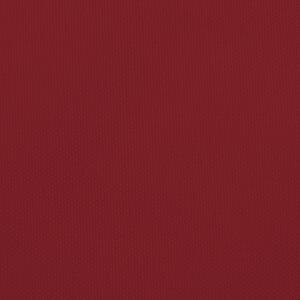 Solsegel oxfordtyg rektangulärt 2x4,5 m röd