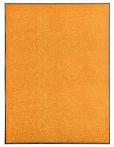 Dörrmatta tvättbar orange 90x120 cm
