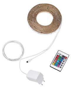 Philips - LED RGB Dimbar Remsa 5m LED/12W/230V + Fjärrkontroll