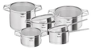 Tefal - Set med 10 grytor NORDICA rostfritt stål