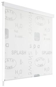 Rullgardin för dusch 100x240 cm stänk