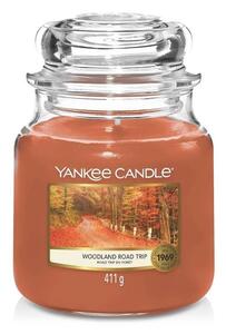 Yankee Candle - Doftande ljus WOODLAND ROAD TRIP central 411g 65-75 timmar