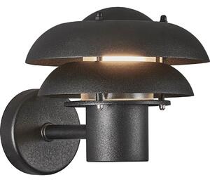 Nordlux - Vägglampa för utomhusbruk KURNOS 1xE14/12W/230V IP54 svart