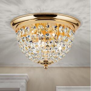 Orion DLU 1840/35-Vägglampa i kristall PLAFOND 3xE27/40W/230V diameter 35 cm guld