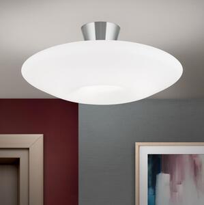 Orion DL 7-566/2 - Taklampa BLANC 2xE27/60W/230V diameter 49 cm matt krom