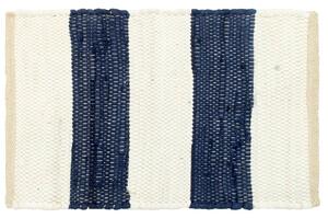 Bordstabletter 4 st chindi randig blå och vit 30x45 cm
