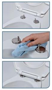 SCHÜTTE Toalettsits med mjuk stängning BROKEN GLASS duroplast