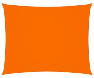 Solsegel oxfordtyg rektangulärt 3,5x4,5 m orange