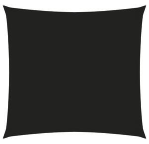 Solsegel oxfordtyg fyrkantigt 2x2 m svart