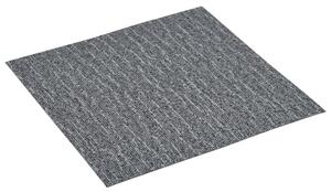 Självhäftande golvplankor 20 st PVC 1,86 m² grå