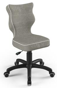 Entelo Ergonomisk skrivbordsstol för barn Petit VS03 strl 4 grå svart