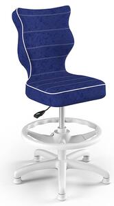 Entelo Ergonomisk skrivbordsstol för barn Petit VS06 storlek 4 blå/vit