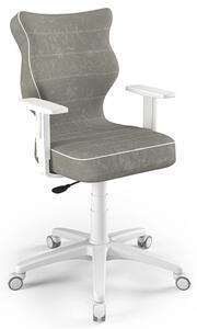 Entelo Good Chair Skrivbordsstol för barn Duo VS03 storlek 6 grå/vit