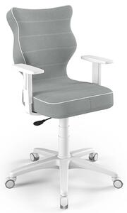 Entelo Good Chair Skrivbordsstol för barn Duo JS03 storlek 6 grå/vit