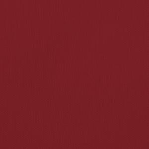 Solsegel oxfordtyg fyrkantigt 3,6x3,6 m röd