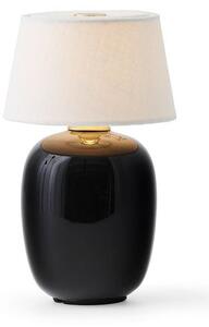Audo Copenhagen - Torso Table Lamp Portable - Bärbar lampa - Black - H20 x Ø12 cm