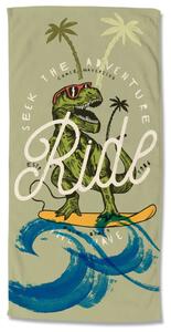 Good Morning Badlakan SURF GEEK 75x150 cm grön