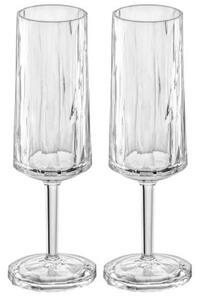 Club No. 14 Champagneglas Plastglas 10 cl Crystal Clear 2-pack