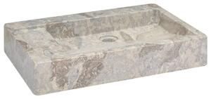 Handfat grå 58x39x10 cm marmor