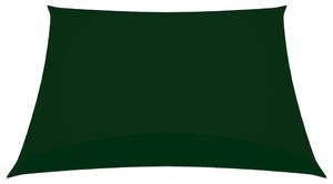 Solsegel oxfordtyg fyrkantigt 7x7 m mörkgrön